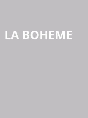 La Boheme at Royal Opera House